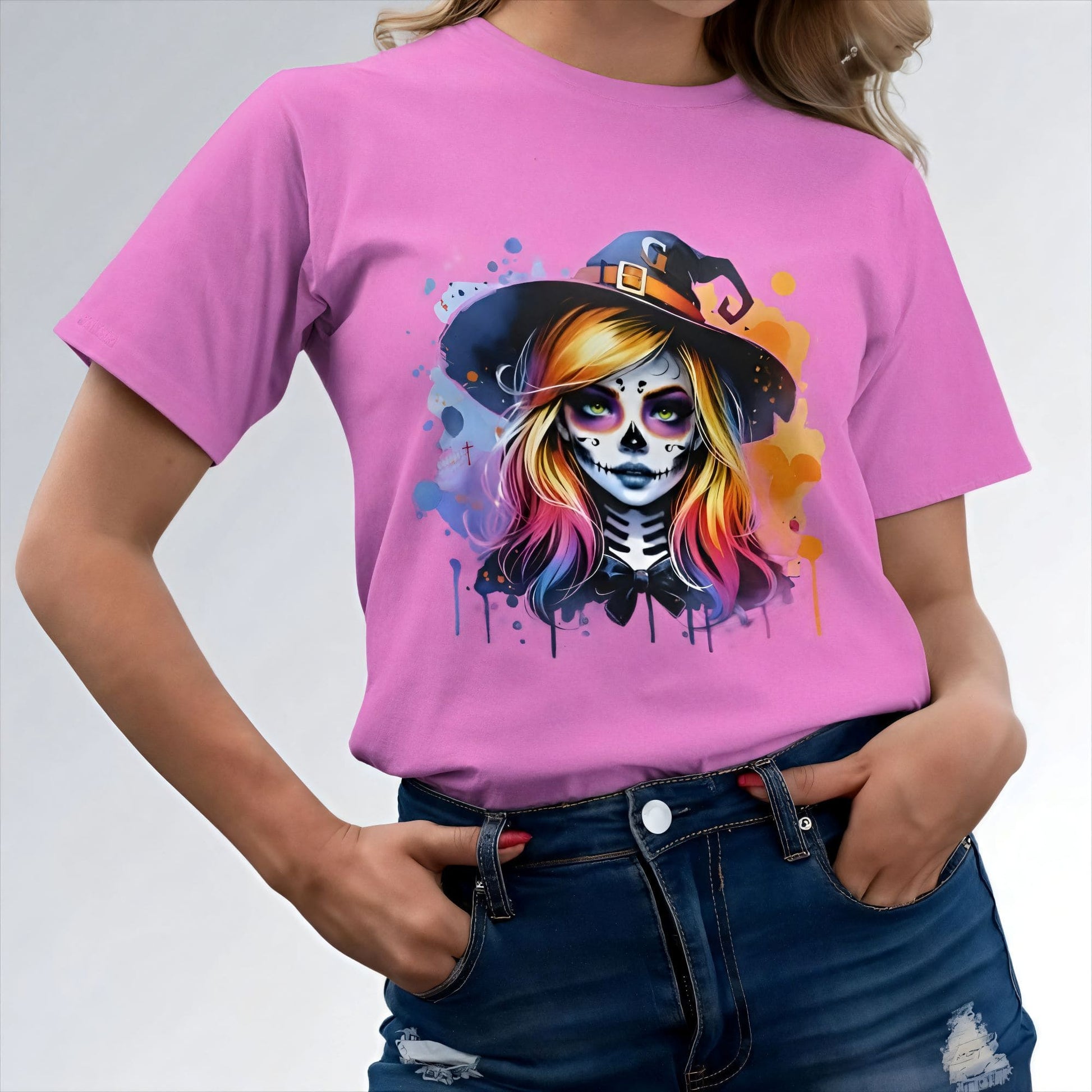 Camiseta Bruxa Halloween GuGi Feminina Jz new moda