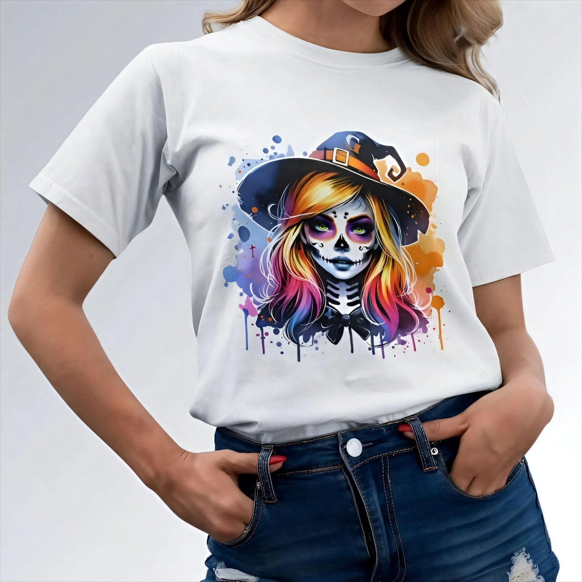 Camiseta Bruxa Halloween GuGi Feminina Jz new moda