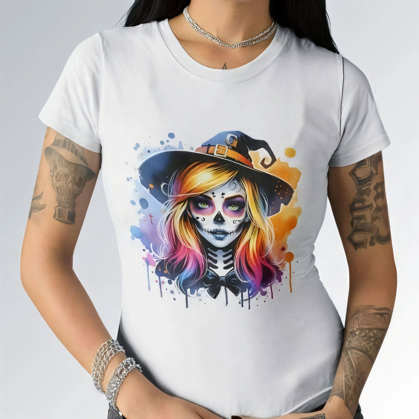 Camiseta Bruxa Halloween GuGi Feminina Jz new moda