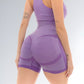 Conjunto Fitness Roxo Feminino Jz New Moda