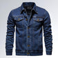 Jaqueta Slim Jeans Casual - JZ NEW MODA