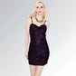 Mini Vestido Lantejoulas - JZ NEW MODA