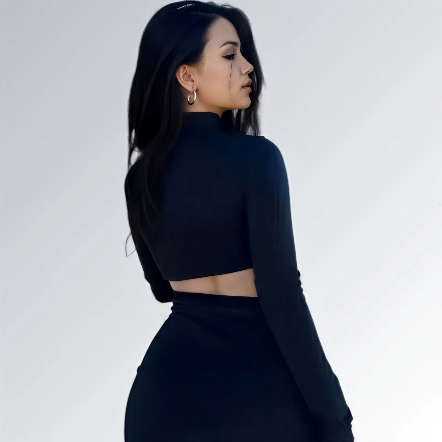 Mini_Vestido_Recortado_Dulzura_PRETO_FEMININO_Jz new moda