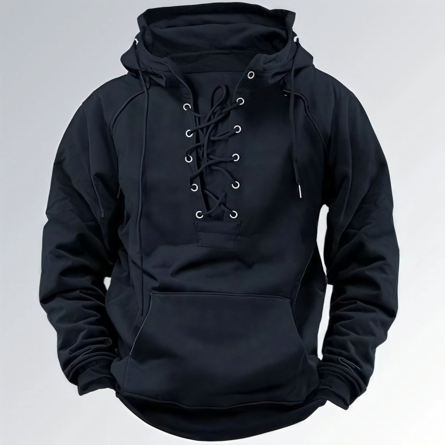 Moletom Casual Masculino Moda Esportiva Multibolsos Jaqueta com Capuz Retrô Jz new moda