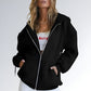 Moletom Zip Up Manga Longa - JZ NEW MODA