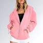 Moletom Zip Up Manga Longa - JZ NEW MODA