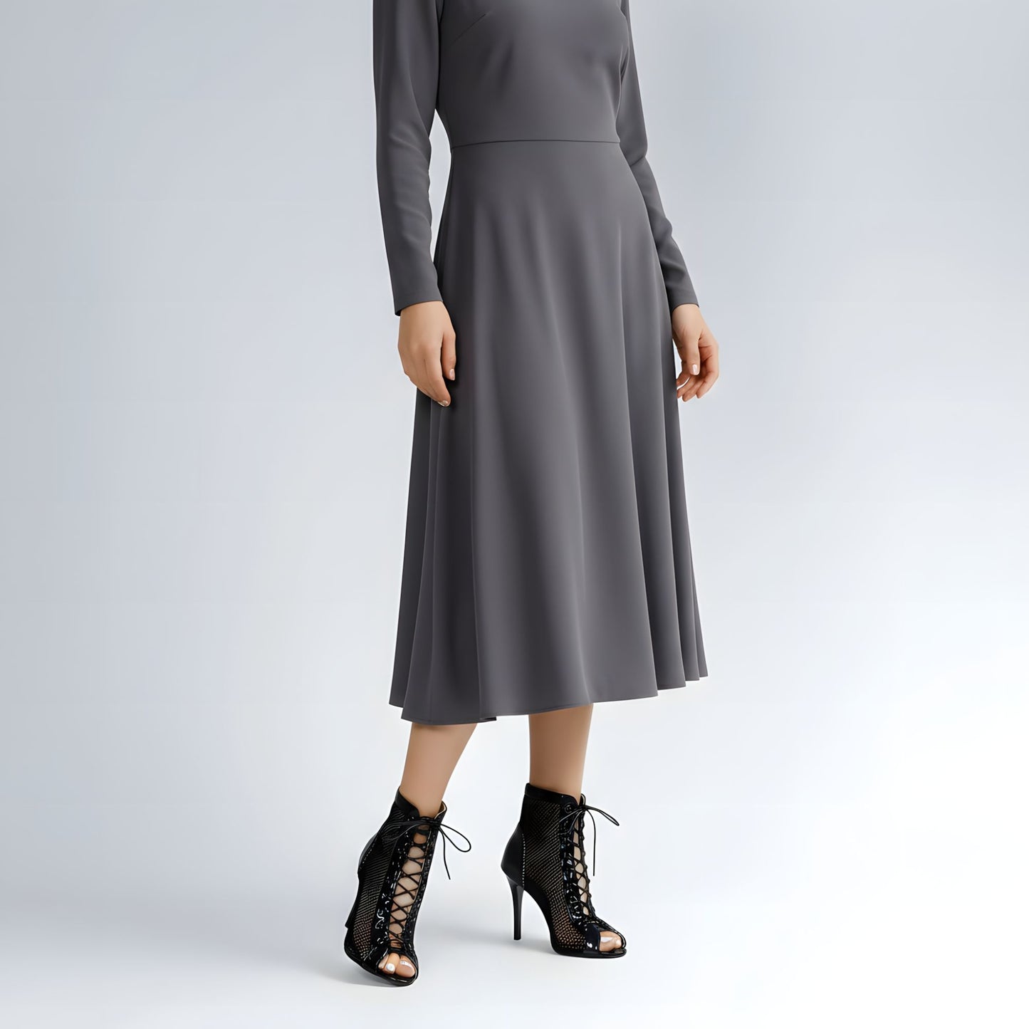 Salto Amarração Cruzada Lux - JZ NEW MODA