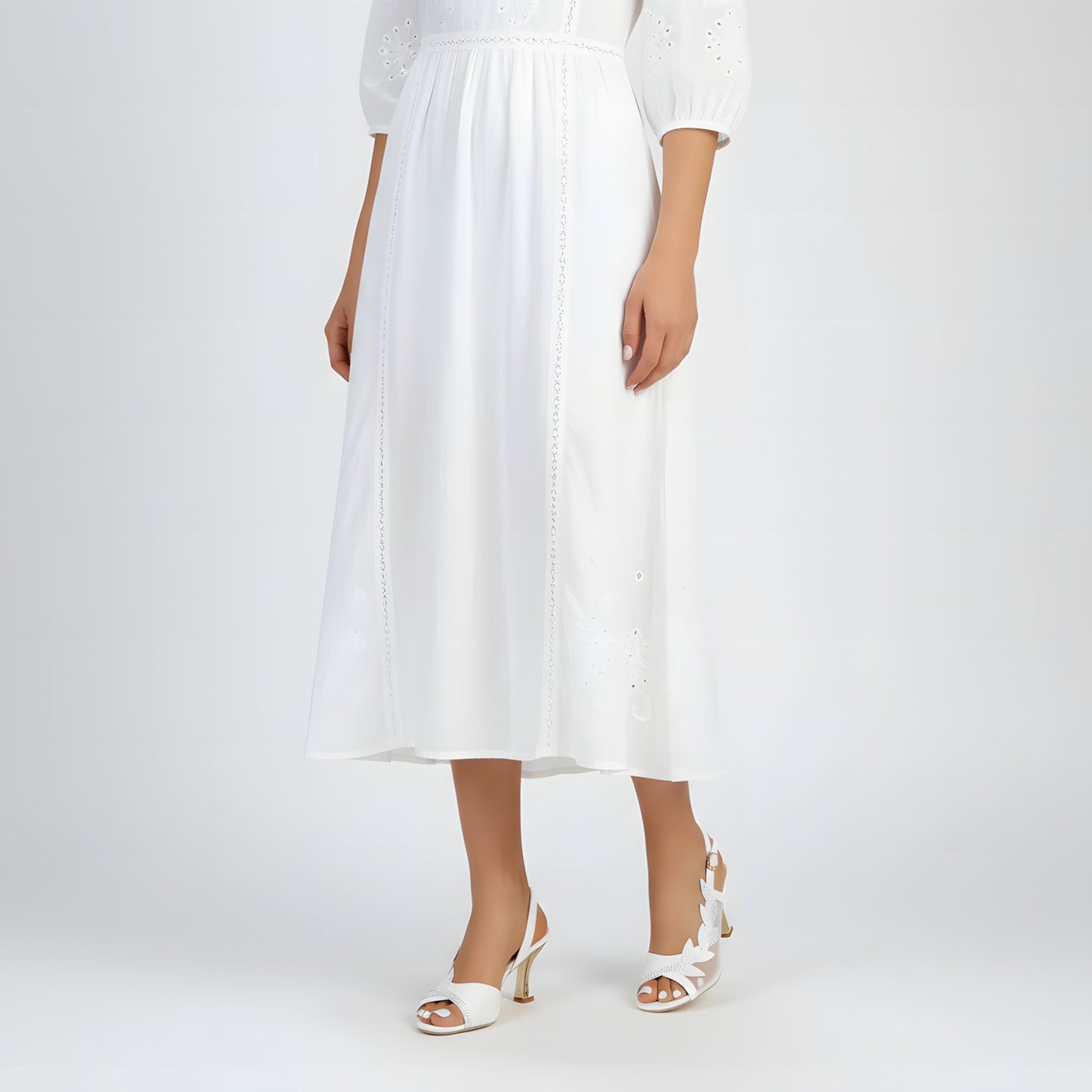 Sandália Feminina de Salto Alto com Cristais Jz new moda