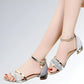 Sandália Gladiador Salto Baixo - JZ NEW MODA