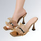 Sandália Moda Plissado - JZ NEW MODA