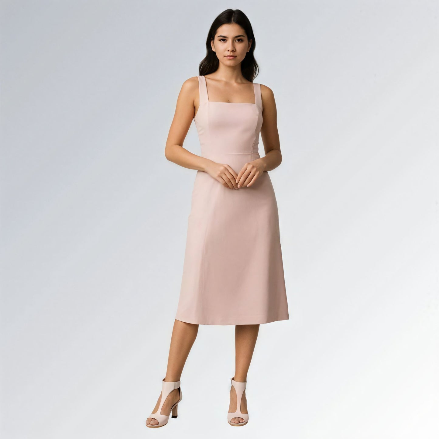 Sandália Salto Alto Fecho Zíper - JZ NEW MODA