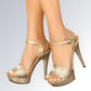 Sandália Salto Alto Fivela Strap - JZ NEW MODA