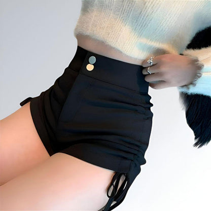 Shorts Cintura Alta Preto - JZ NEW MODA