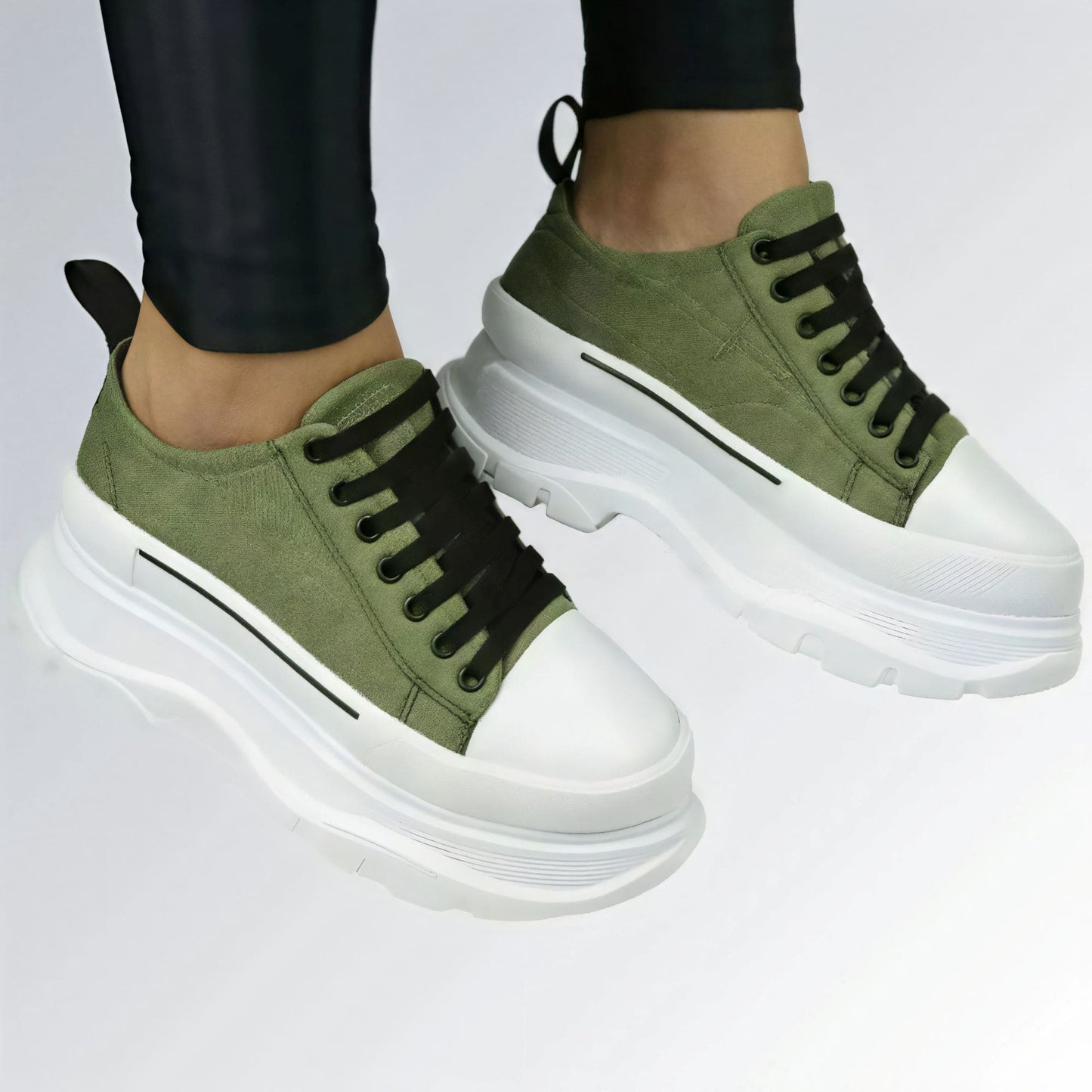 Tênis Feminino Casual GuGi Plataforma Microexpandida Solado Macio Jz new moda