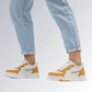 Tênis Sneaker Jade Feminino Casual GuGi Solado Confortável Premium Streetwear Camurça Jz new moda