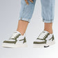 Tênis Sneaker Jade Feminino Casual GuGi Solado Confortável Premium Streetwear Camurça Jz new moda