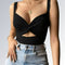 Top Tubo Sem Mangas Curto Crop Feminino Jz new moda